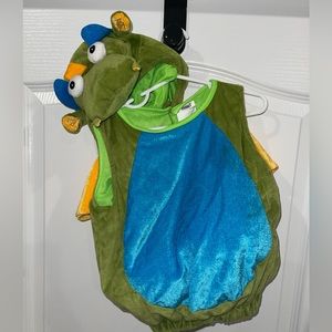Spirit Halloween Dragon Costume Infant Child Baby Toddler Size 18-24 m Plush